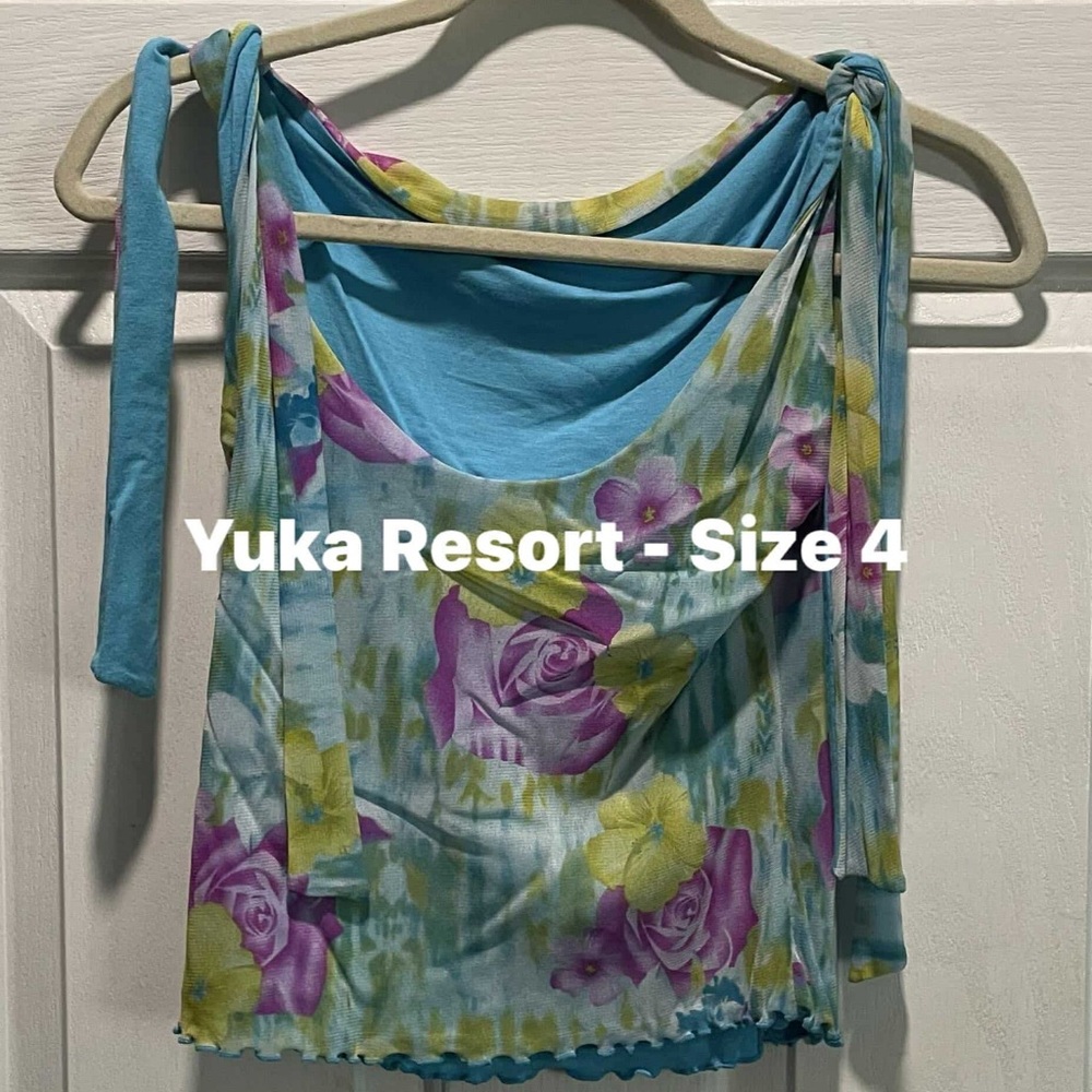 Floral High 2 piece Dress size 4